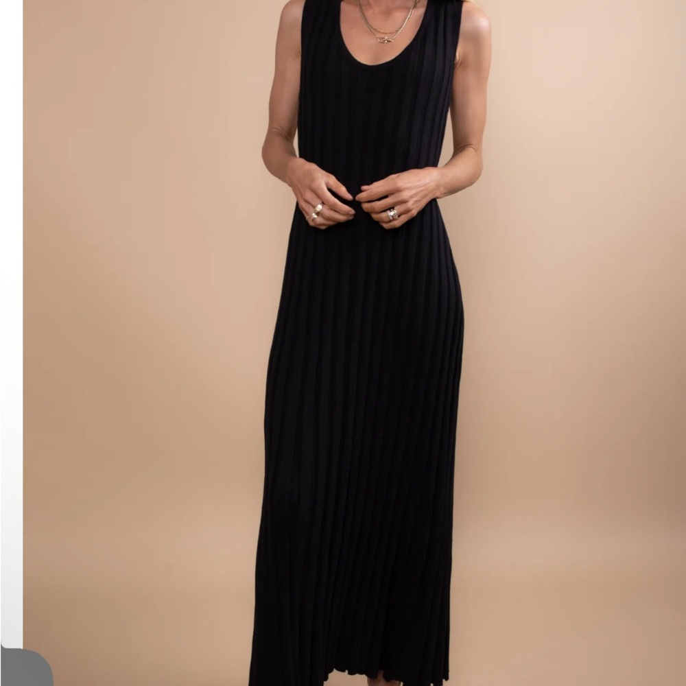 Shop Stevie Black Backless Dress